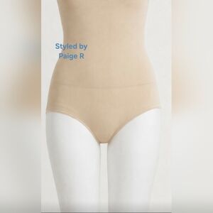 ❤️SKIMS Seamless Sculpt Core Control High Rise Waist Shaping Brief Nude CLAY 2X